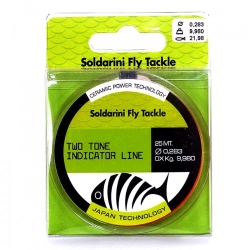 Soldarini Żyłka Two Tone Indicator Pink 0.25mm